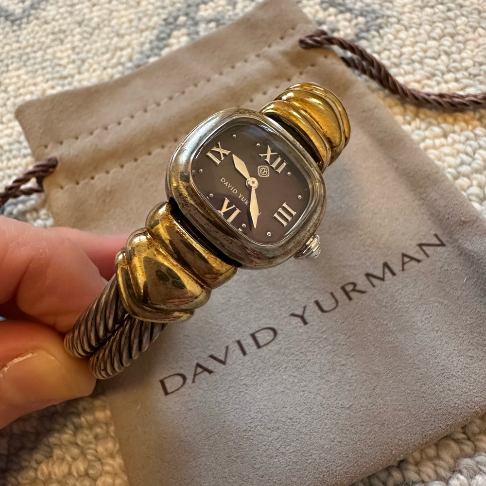David Yurman Two-Tone Cable Women's Watch